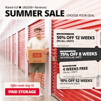 Access Storage - Sudbury Falconbridge Promotion