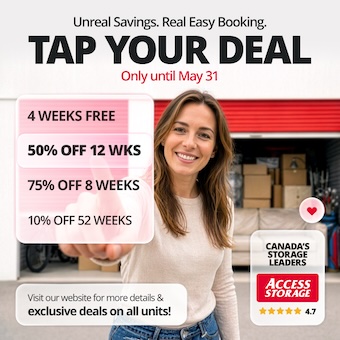 Access Storage - Sudbury Falconbridge Promotion