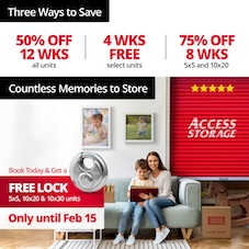 Access Storage - Sudbury Falconbridge Promotion